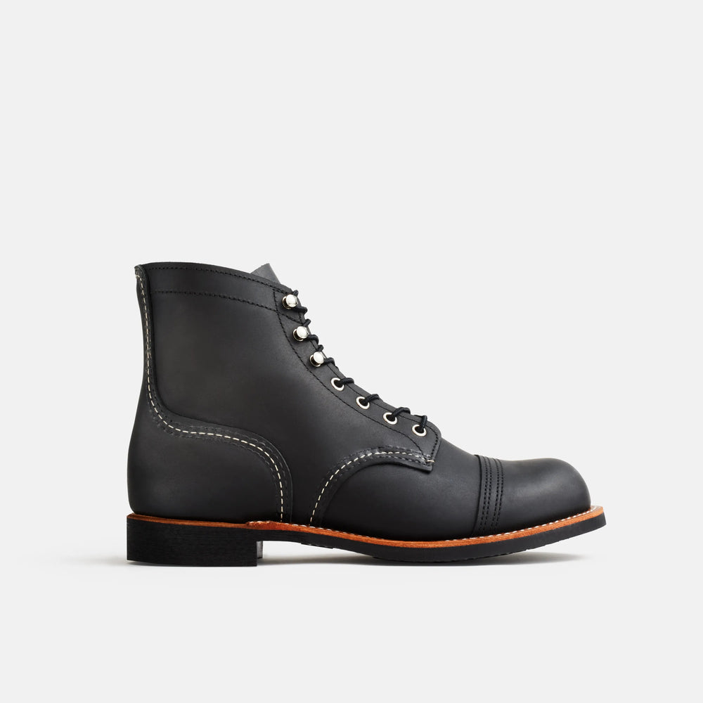 Red Wing Shoes Men|Apparel / Iron Ranger 6-Inch Boot in Black Leather 8084