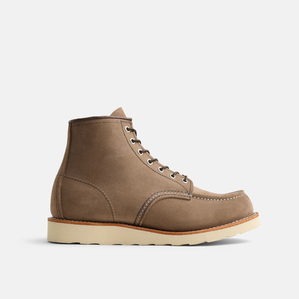 Red Wing Shoes Men / Classic Moc 6-Inch Boot in Sandstone Mohave Leather 8838 | Red Wing Heritage