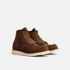 Red Wing Shoes Men / 6-Inch Classic Moc in Chocolate Muleskinner Leather 8836 | Red Wing Heritage