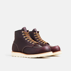 Red Wing Shoes Men / Classic Moc in Black Cherry Leather 8847 | Red Wing Heritage