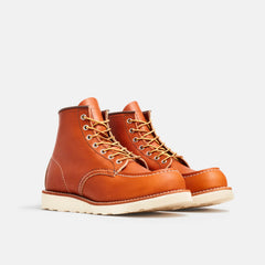 Red Wing Shoes Men|Apparel / Classic Moc 6-Inch Boot in Brown Leather 875