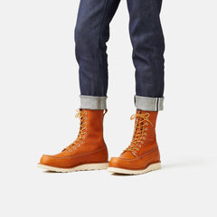 Red Wing Shoes Men / 8-Inch Classic Moc Boot in Brown Leather 877