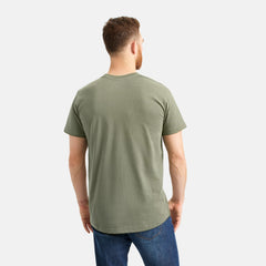 Red Wing Shoes Men|Apparel / Short Sleeve Pocket T-Shirt in Olive Green 98473