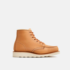 Red Wing Shoes Women / 6-Inch Classic Moc Short Boot in Tan Leather 3383 | Red Wing Heritage
