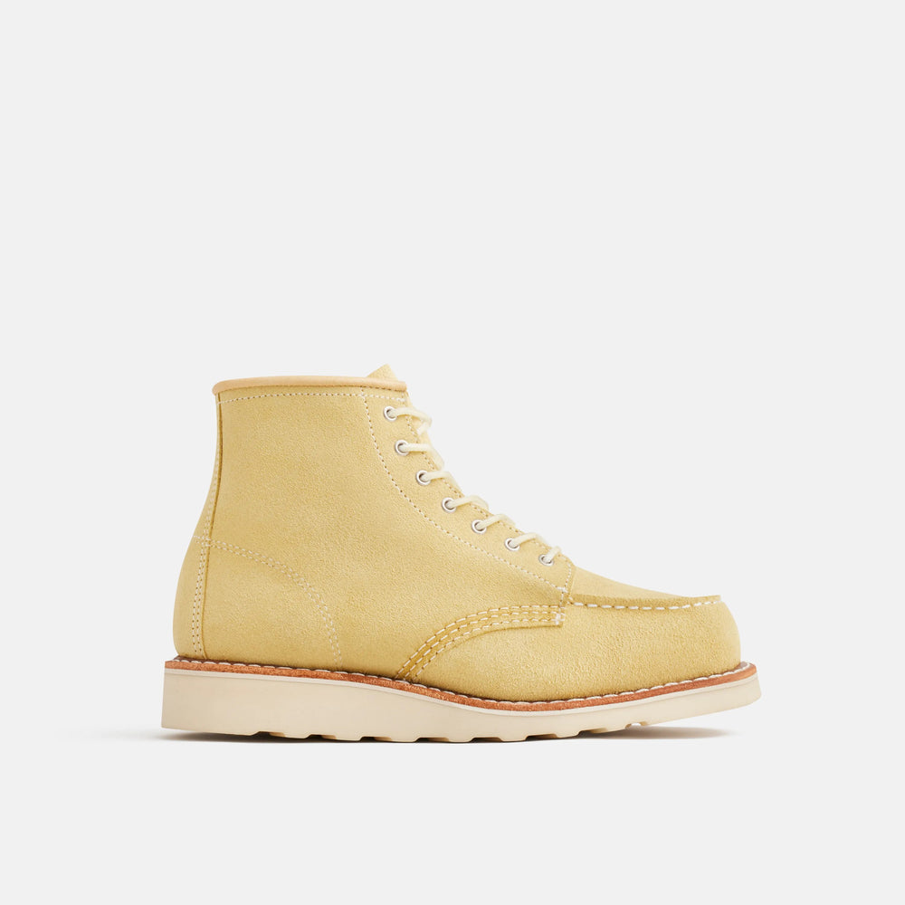 Red Wing Shoes Women / 6-Inch Classic Moc Short Boot in Yellow Leather 3423 | Red Wing Heritage