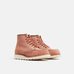 Red Wing Shoes Women|Apparel / 6-Inch Classic Moc Short Boot in Pink Leather 3328 | Red Wing Heritage