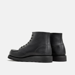 Red Wing Shoes Women / 6-Inch Classic Moc Short Boot in Black Leather 3380 | Red Wing Heritage