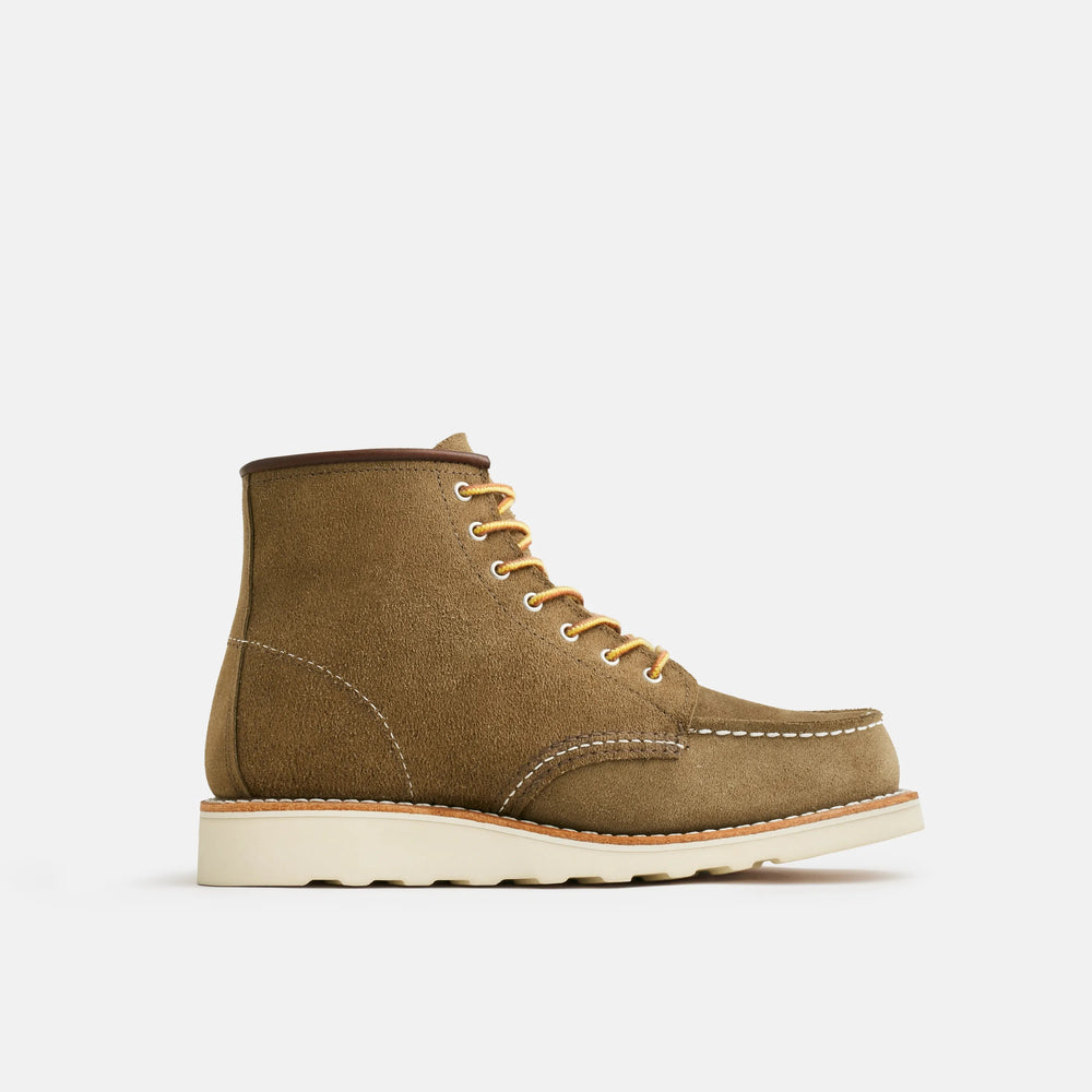 Red Wing Shoes Women / 6-Inch Classic Moc Short Boot in Light Brown Leather 3377 | Red Wing Heritage