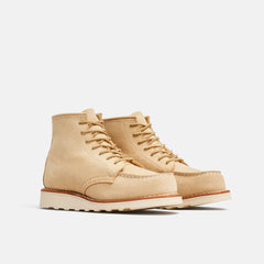 Red Wing Shoes Women / 6-Inch Classic Moc Short Boot in Cream Leather 3328 | Red Wing Heritage