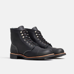 Red Wing Shoes Women / Iron Ranger Short Boot in Black Leather 3366 | Red Wing Heritage