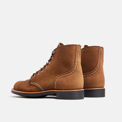 Red Wing Shoes Women / Iron Ranger Short Boot in Clove Acampo Leather 3364 | Red Wing Heritage