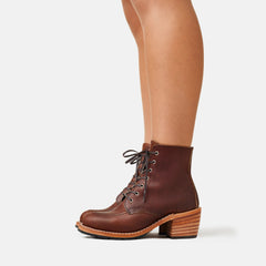 Red Wing Shoes Women / Clara Heeled Boot in Dark Brown Leather 3406