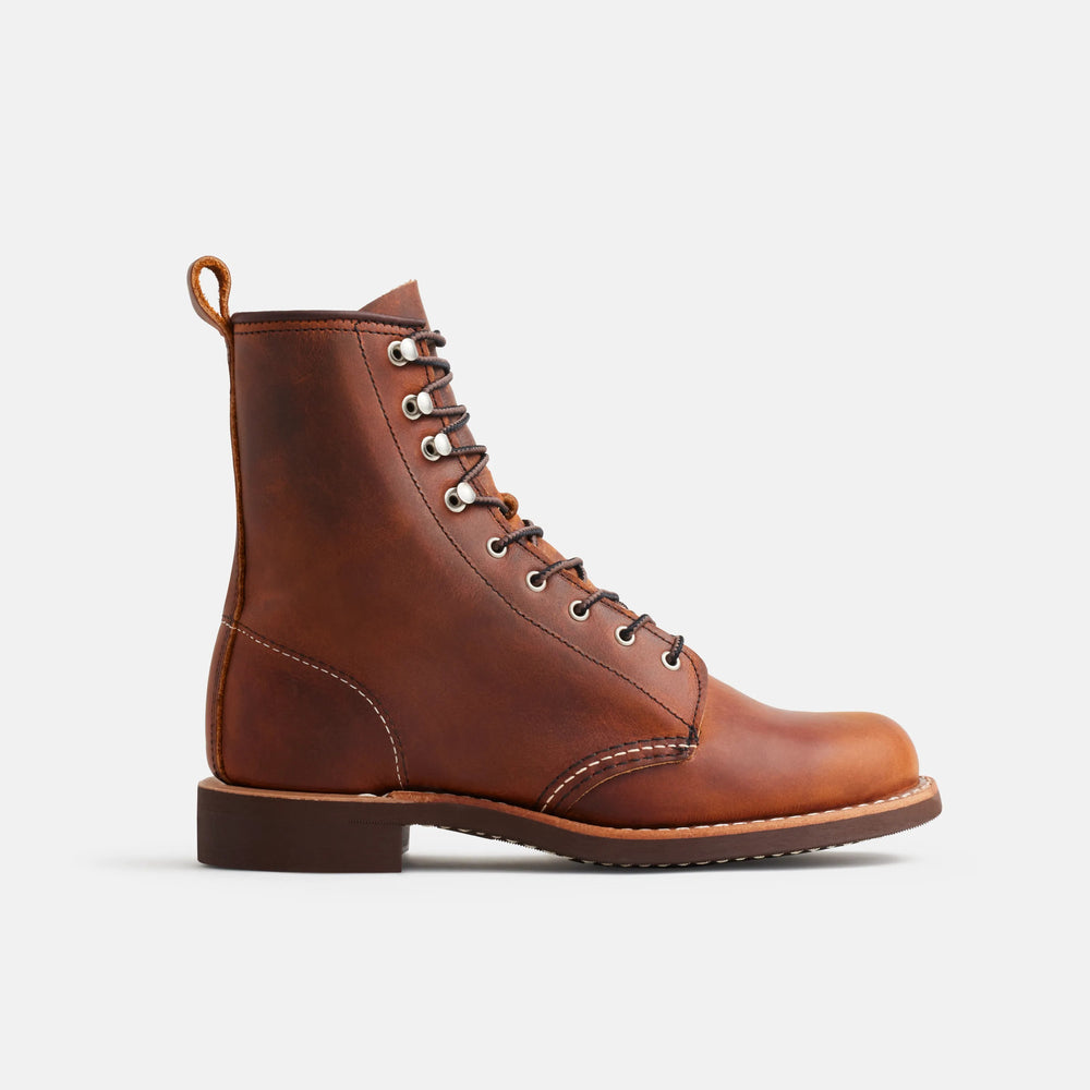 Red Wing Shoes Women|Apparel / Silversmith Short Boot in Brown Leather 3362