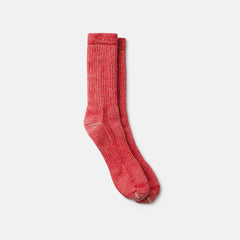 Red Wing Shoes Apparel / Unisex Full Crew Socks in Scarlet | Red Wing Heritage 97674