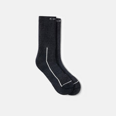 Red Wing Shoes Apparel / Unisex Steel-Toe Merino Wool Blend Crew Sock in Black 97394
