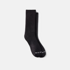 Red Wing Shoes Apparel / Unisex Cotton Blend Crew Sock in Black 97266