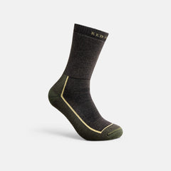 Red Wing Shoes Apparel / Unisex Steel-Toe Merino Wool Blend Crew Sock in Charcoal 97396