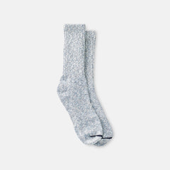 Red Wing Shoes Apparel / Unisex Cotton Blend Ragg Crew Socks in Carolina Blue/Navy/White Cotton Blend 97656 | Red Wing Heritage