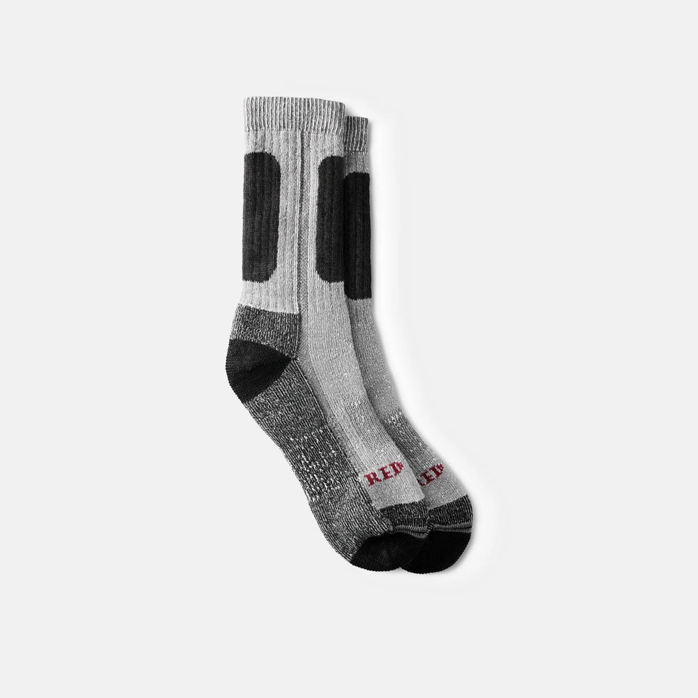 Red Wing Shoes Apparel / Unisex Performance Crew Work Sock in Black 97267