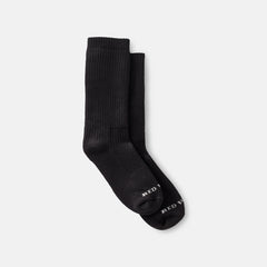 Red Wing Shoes Apparel / Unisex Cushion Crew Socks in Black Cotton Blend 97647 | Red Wing Heritage