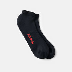 Red Wing Shoes Apparel / Unisex Breeze Nylon Low Cut Crew Sock in Black 97304
