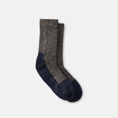 Red Wing Shoes Apparel / Unisex Deep Toe-Capped Crew Sock in Navy 97653 | Red Wing Heritage