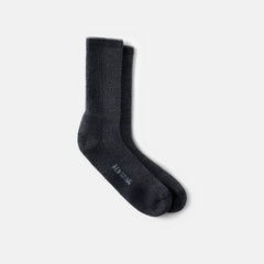 Red Wing Shoes Apparel / Unisex Merino Wool Blend Crew Sock in Black 97362