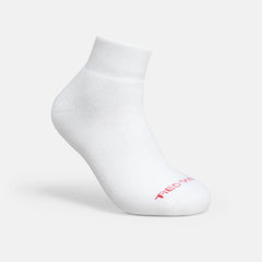 Red Wing Shoes Apparel / Unisex Acrylic Blend Quarter Crew Sock in White 97316