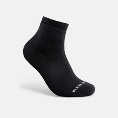 Red Wing Shoes Apparel / Unisex Cotton Blend Quarter Crew Sock in Black 97264