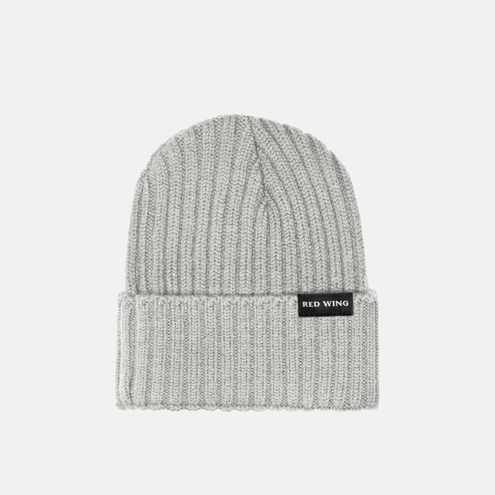 Red Wing Shoes Apparel / Unisex Shaniko Wool Rib Hat in Gray 97482 | Red Wing Heritage