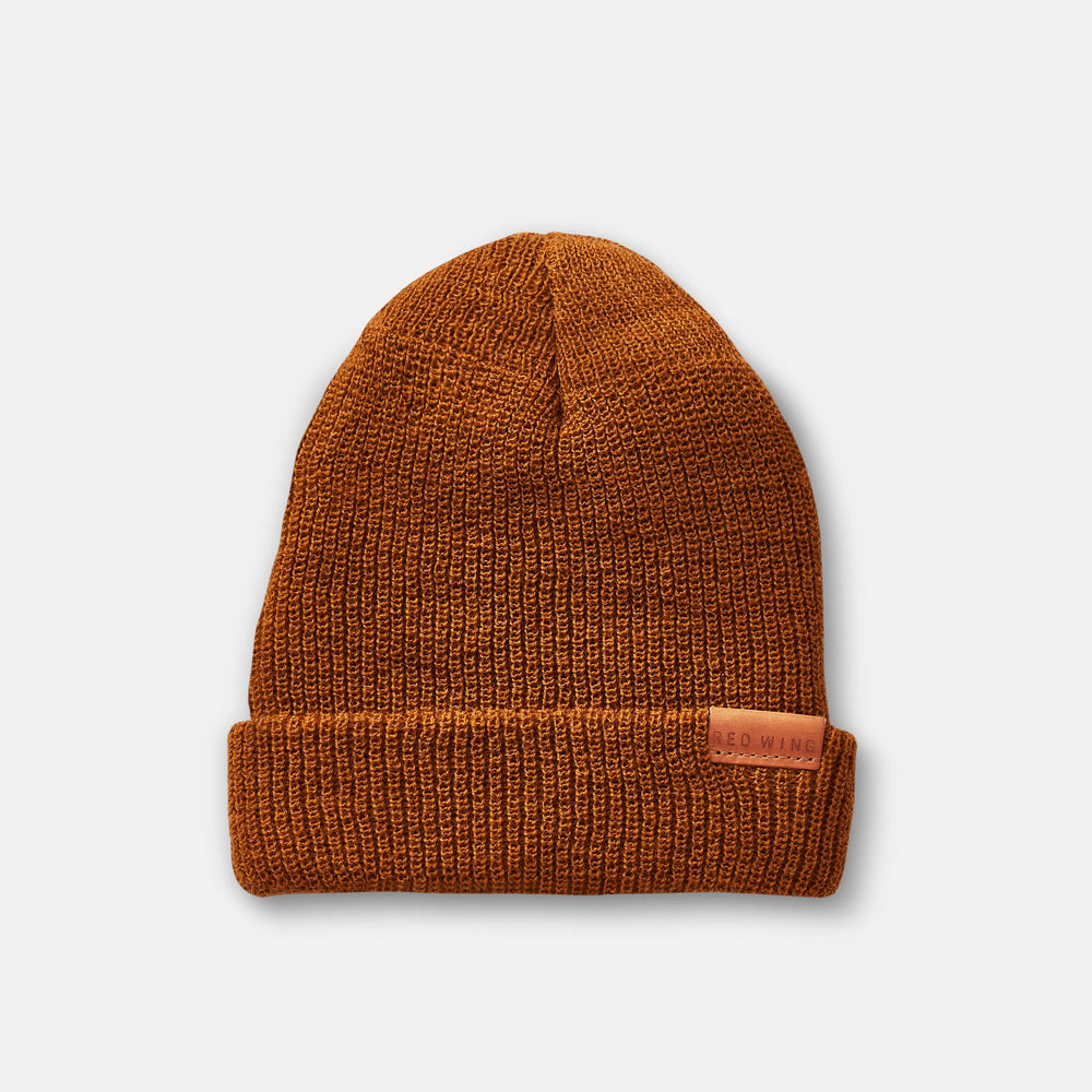 Red Wing Shoes Apparel / Unisex Merino Wool Knit Hat in Copper 97498 | Red Wing Heritage