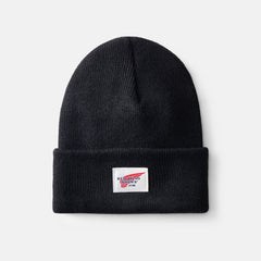 Red Wing Shoes Apparel / Unisex Kids Cuffed Beanie Hat in Black 98050