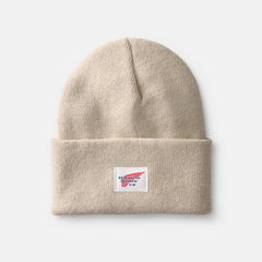 Red Wing Shoes Apparel / Unisex Cuffed Beanie Hat in Stone 98054
