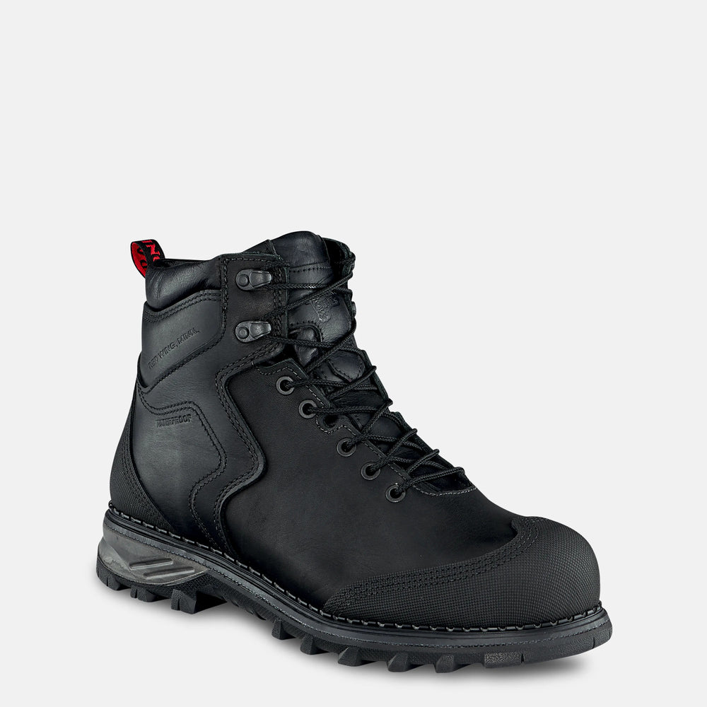 Red Wing Shoes Men / Burnside 6-inch Waterproof Safety Toe Boot Black 2411