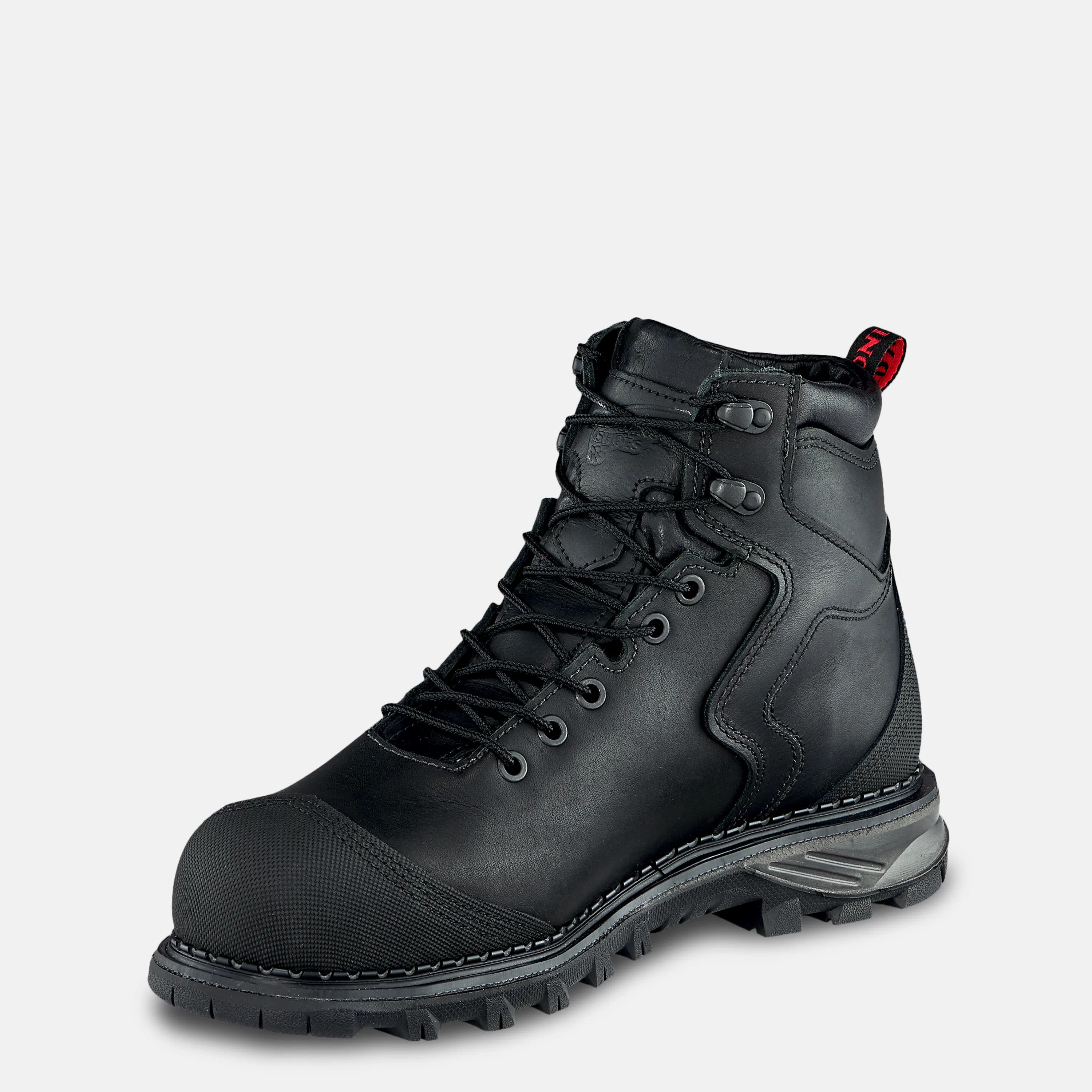 Red Wing Shoes Men / Burnside 6-inch Waterproof Safety Toe Boot Black 2411