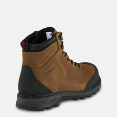 Red Wing Shoes Men / Burnside 6-inch Waterproof Safety Toe Boot Brown 2410