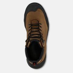 Red Wing Shoes Men / Burnside 6-inch Waterproof Safety Toe Boot Brown 2410