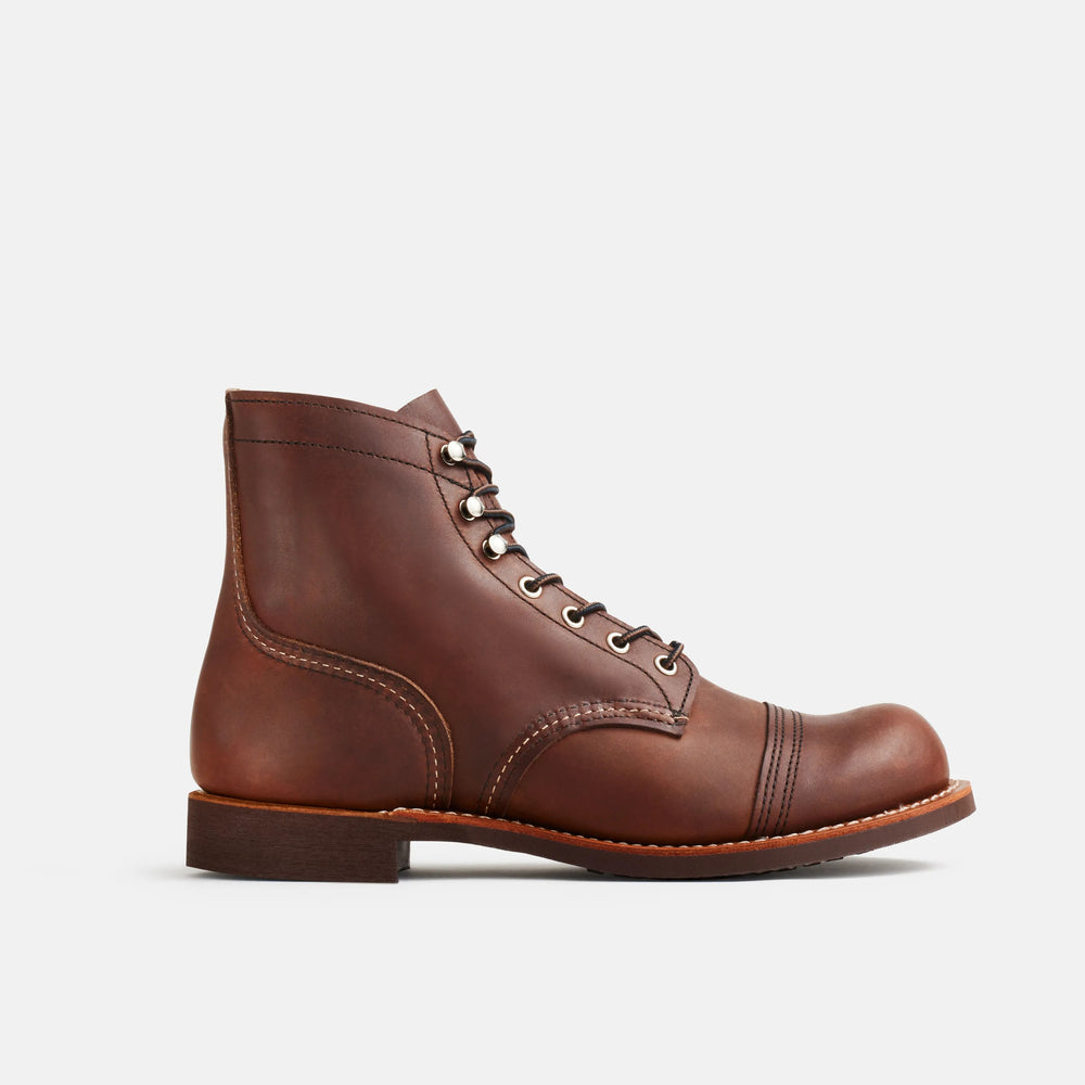 Red Wing Shoes Men|Apparel / Iron Ranger 6-Inch Boot in Dark Brown Leather 8111