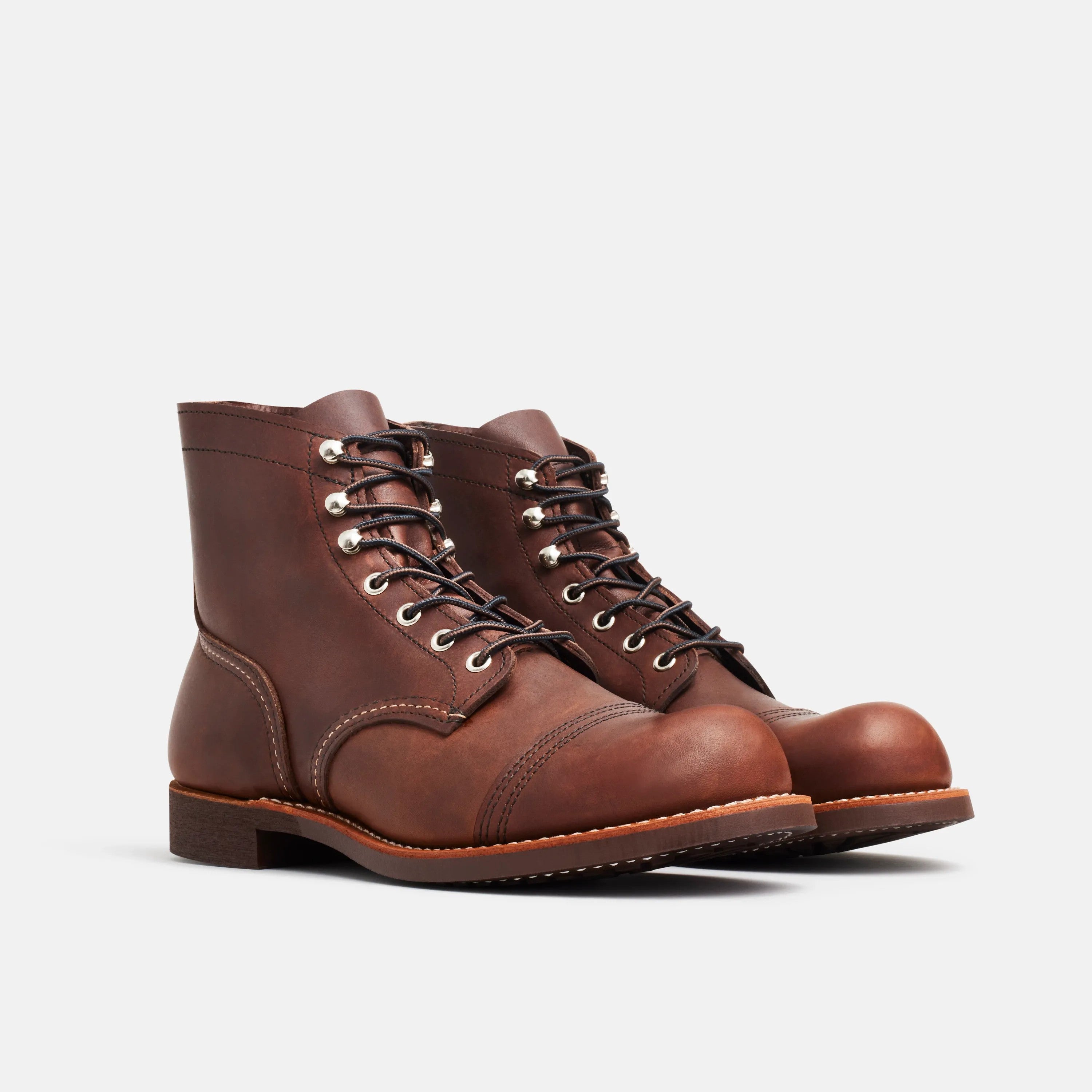 Red Wing Shoes Men|Apparel / Iron Ranger 6-Inch Boot in Dark Brown Leather 8111