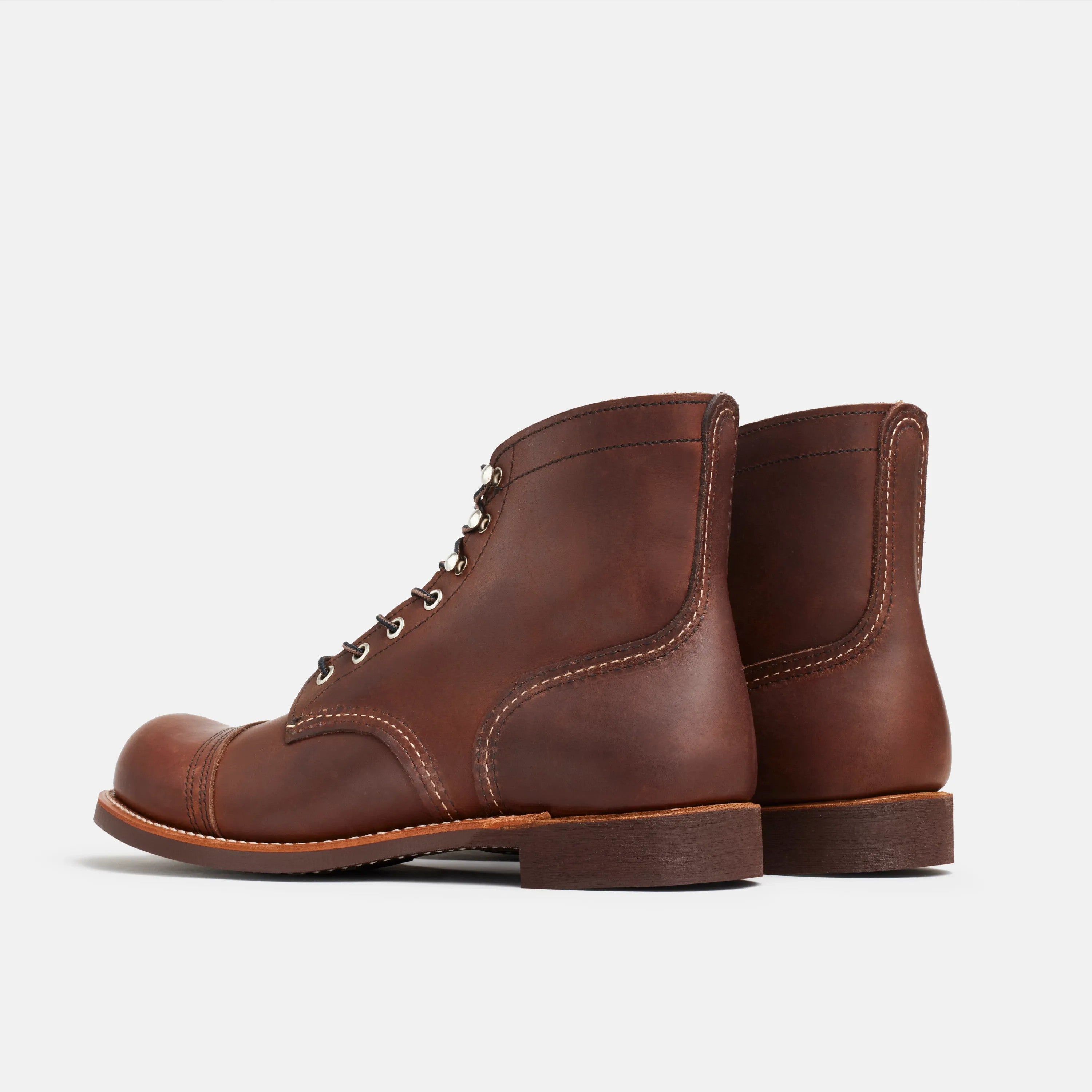 Red Wing Shoes Men|Apparel / Iron Ranger 6-Inch Boot in Dark Brown Leather 8111