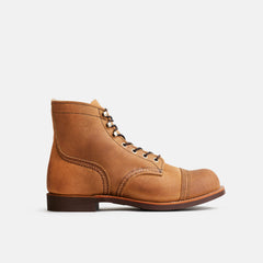 Red Wing Shoes Men / Iron Ranger 6-Inch Boot in Light Brown Leather 8083