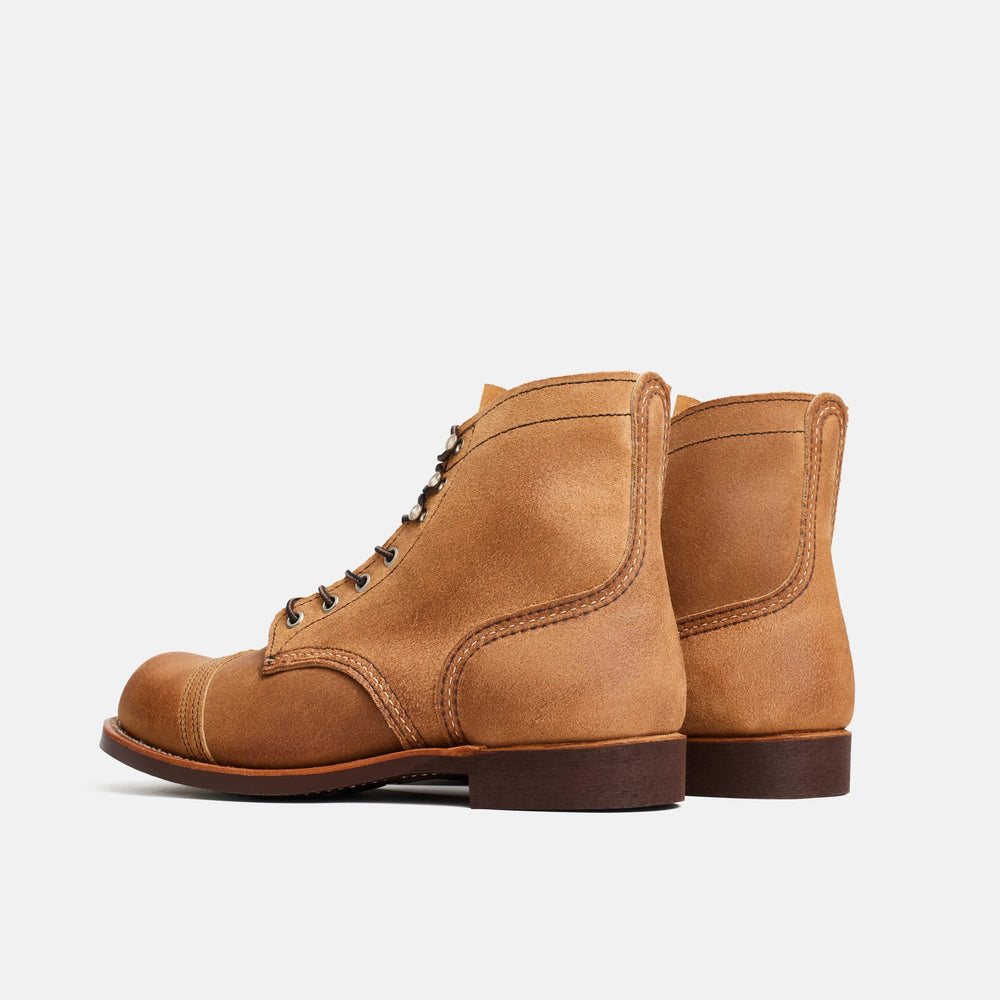 Red Wing Shoes Men / Iron Ranger 6-Inch Boot in Light Brown Leather 8083