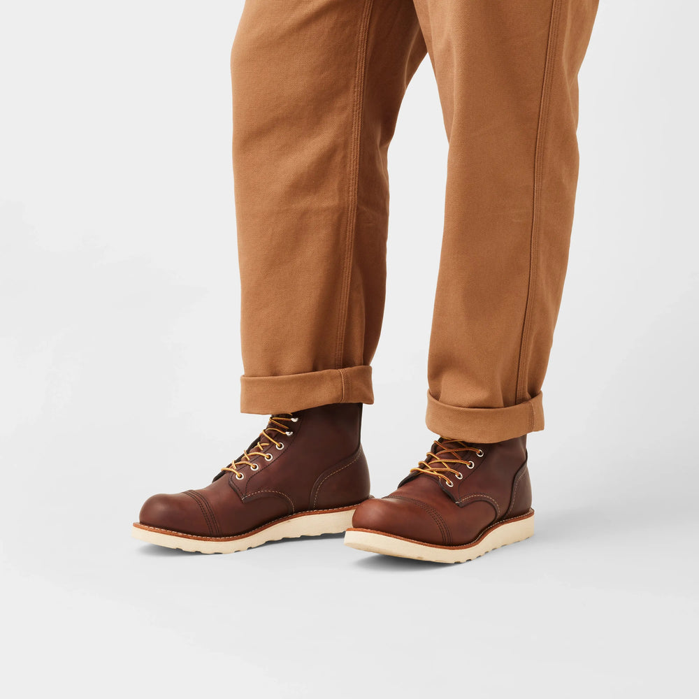 Red Wing Shoes Men / Iron Ranger Traction Tred in Brown Leather 8088 | Red Wing Heritage