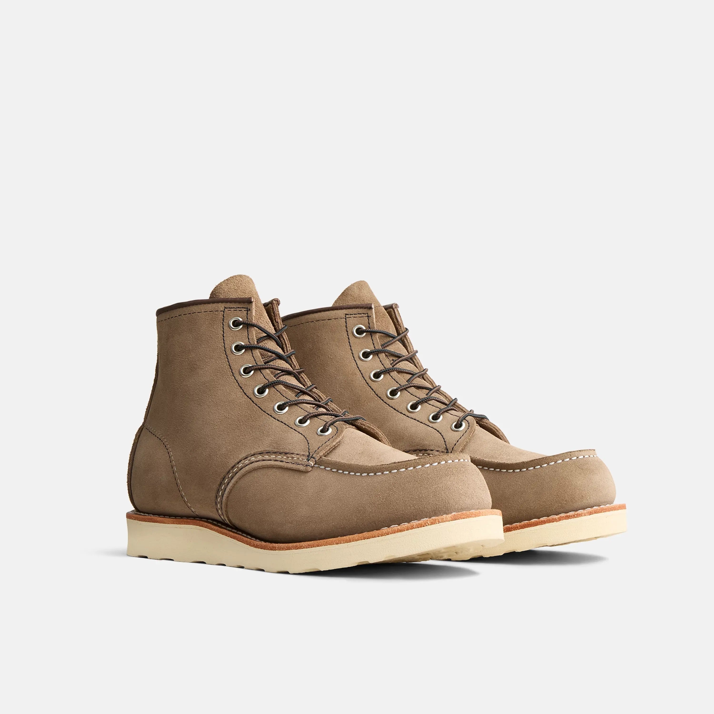 Red Wing Shoes Men / Classic Moc 6-Inch Boot in Sandstone Mohave Leather 8838 | Red Wing Heritage