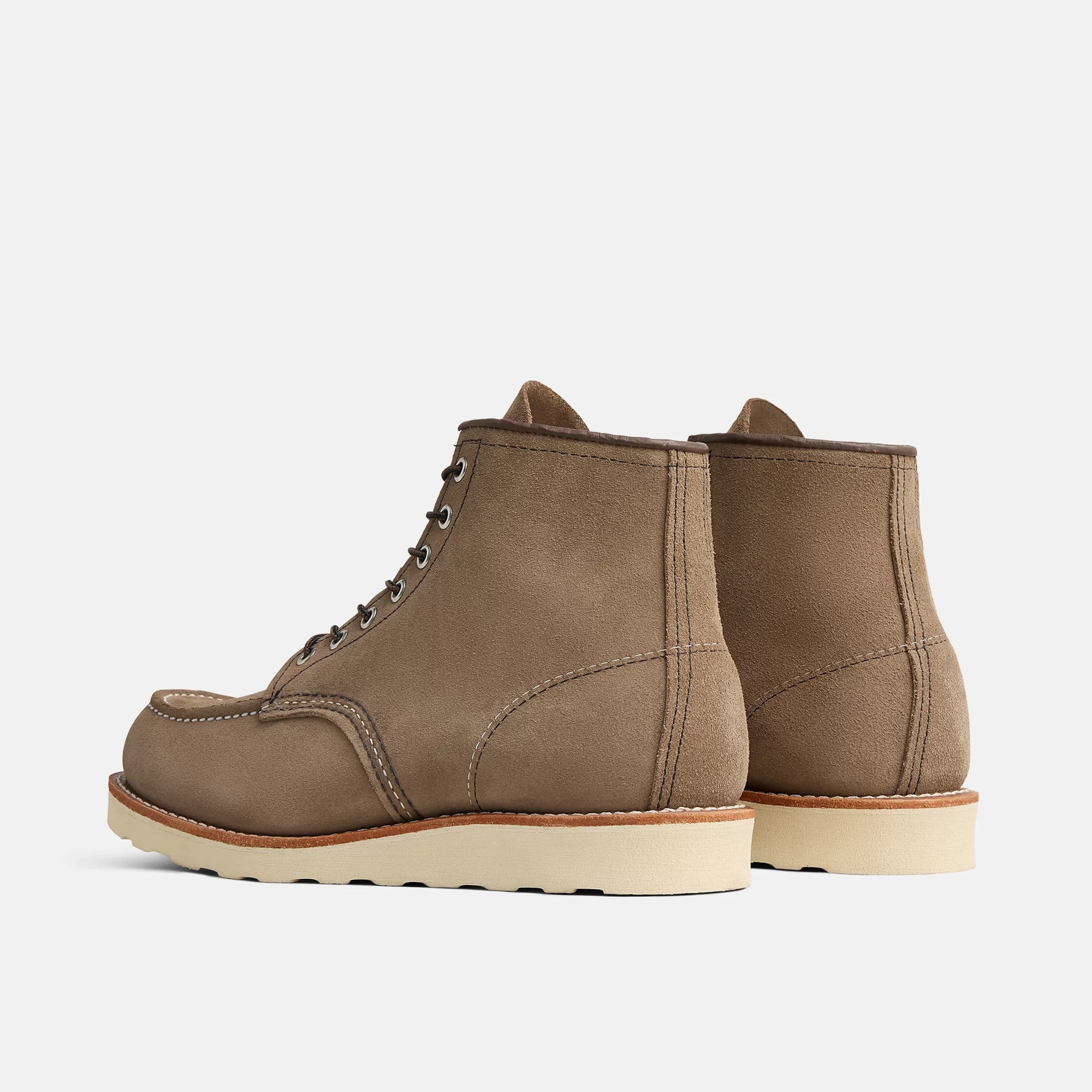 Red Wing Shoes Men / Classic Moc 6-Inch Boot in Sandstone Mohave Leather 8838 | Red Wing Heritage