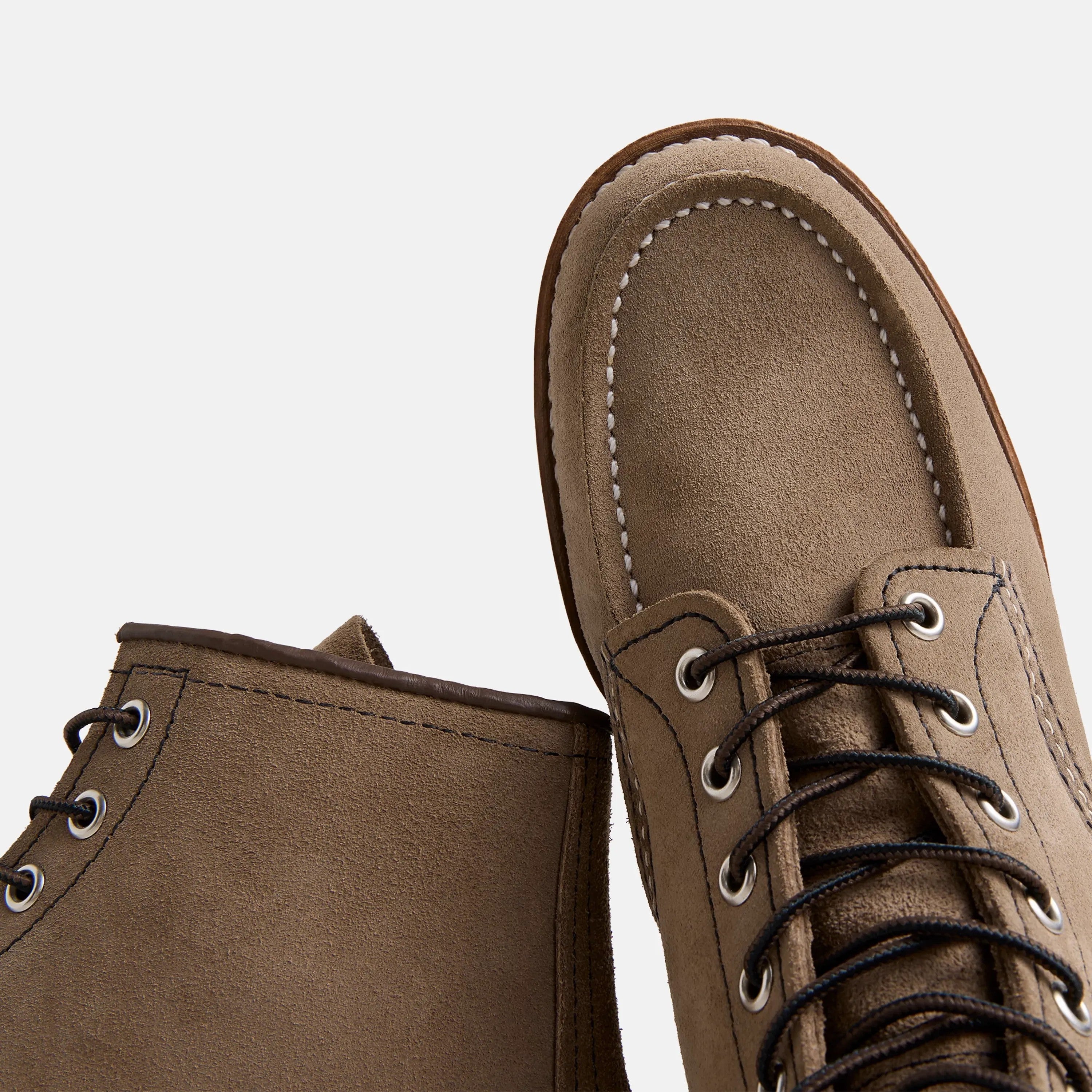 Red Wing Shoes Men / Classic Moc 6-Inch Boot in Sandstone Mohave Leather 8838 | Red Wing Heritage