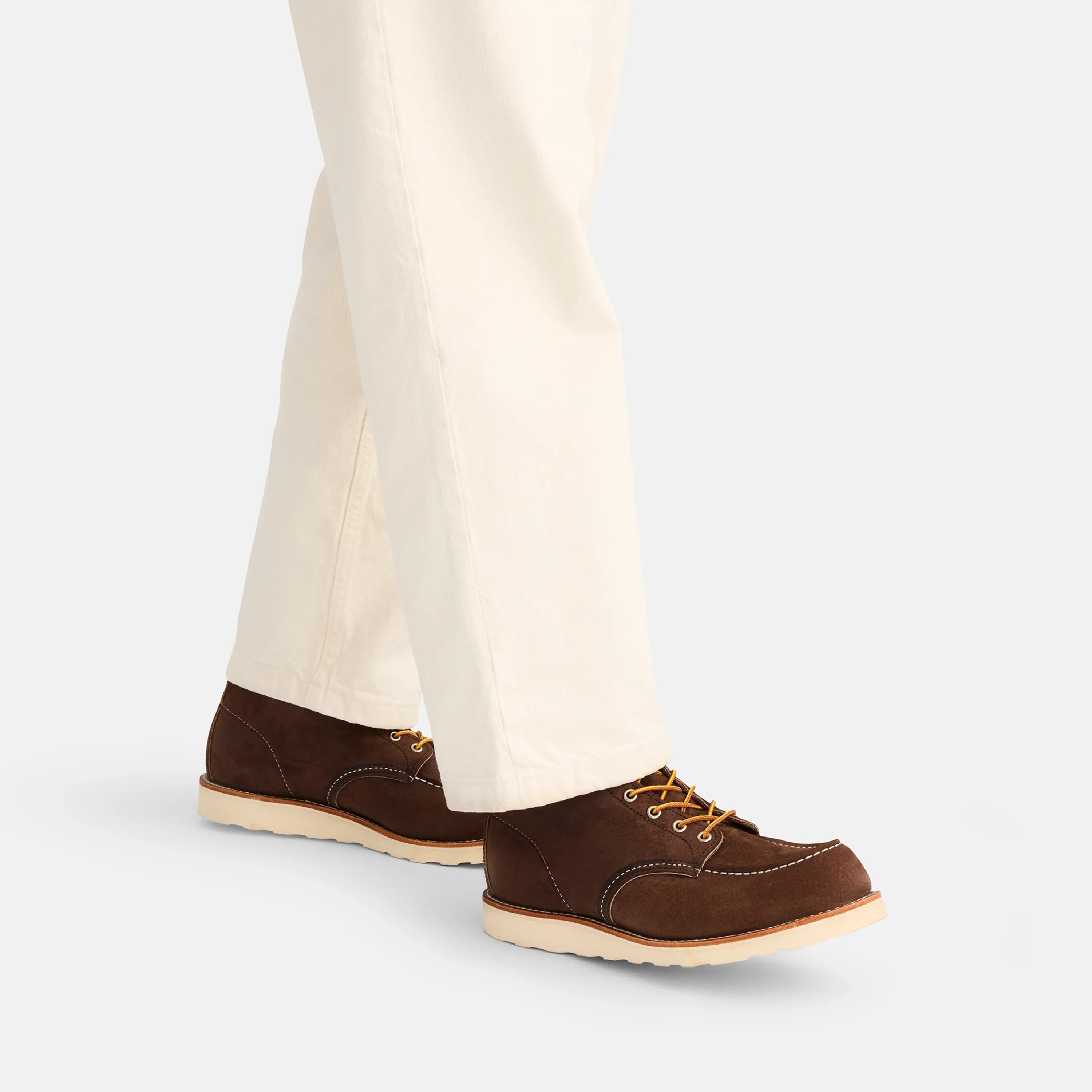 Red Wing Shoes Men / 6-Inch Classic Moc in Chocolate Muleskinner Leather 8836 | Red Wing Heritage