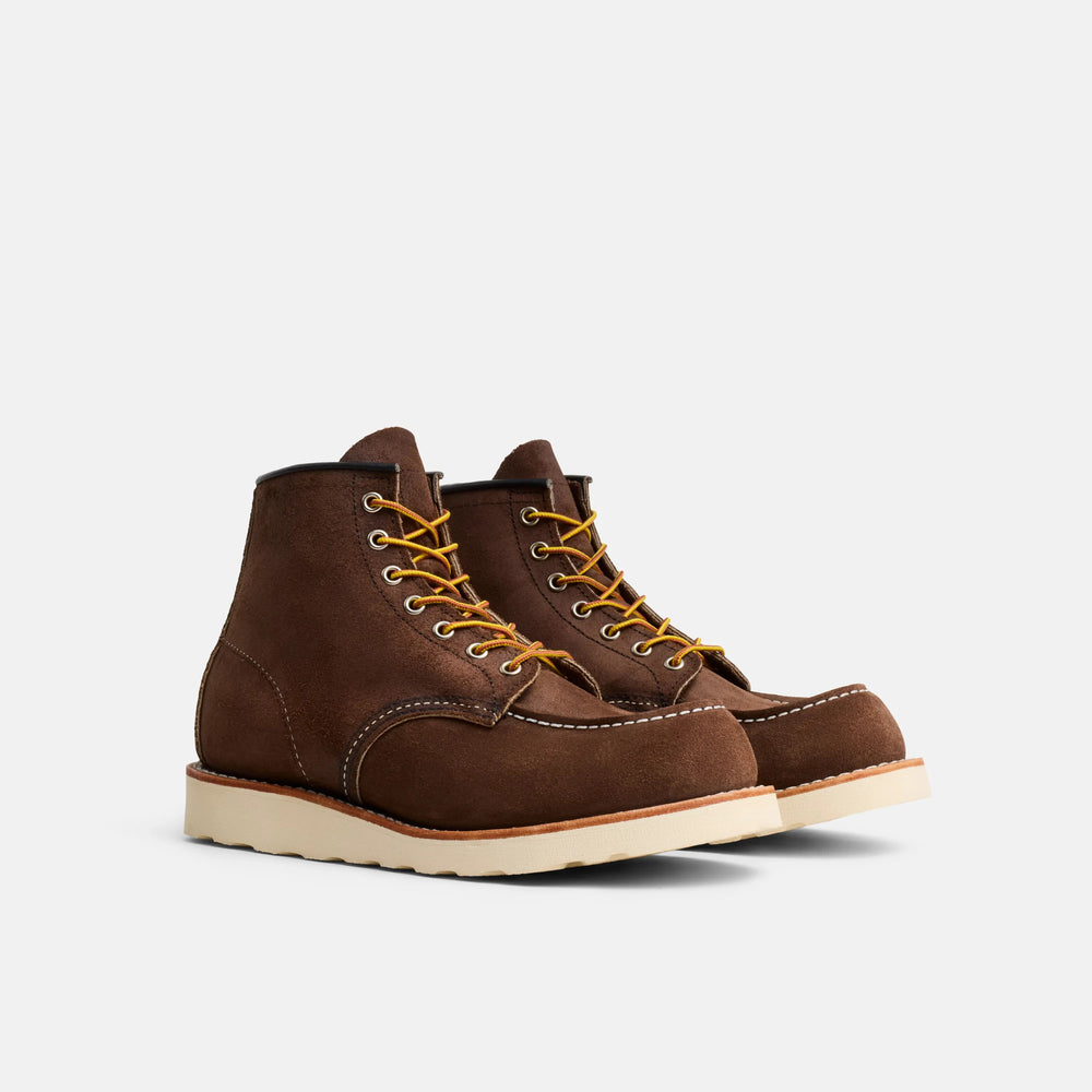 Red Wing Shoes Men / 6-Inch Classic Moc in Chocolate Muleskinner Leather 8836 | Red Wing Heritage