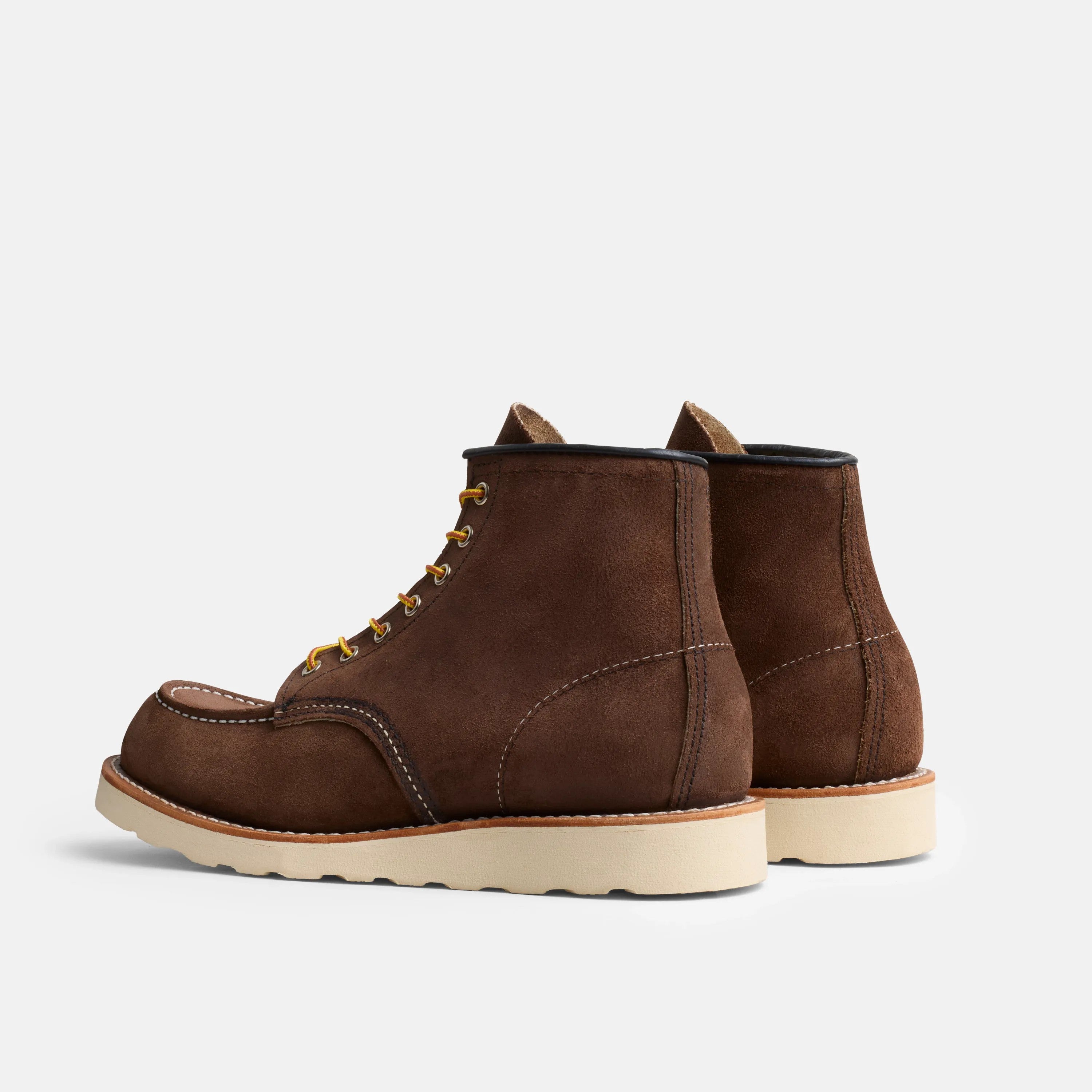 Red Wing Shoes Men / 6-Inch Classic Moc in Chocolate Muleskinner Leather 8836 | Red Wing Heritage