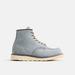 Red Wing Shoes Men / Classic Moc 6-Inch Boot in Blue Leather 8800 | Red Wing Heritage